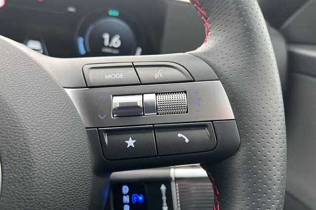 Hyundai KONA 1.6 h-GDi N Line SUV 5dr Petrol Hybrid DCT Euro 6 (s/s) (129 ps) Blue