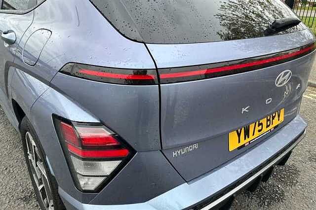 Hyundai KONA 1.6 h-GDi N Line SUV 5dr Petrol Hybrid DCT Euro 6 (s/s) (129 ps) Blue