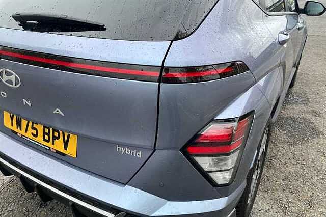 Hyundai KONA 1.6 h-GDi N Line SUV 5dr Petrol Hybrid DCT Euro 6 (s/s) (129 ps) Blue