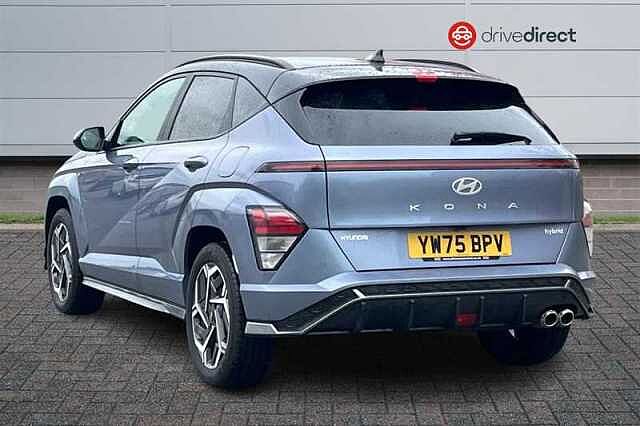 Hyundai KONA 1.6 h-GDi N Line SUV 5dr Petrol Hybrid DCT Euro 6 (s/s) (129 ps) Blue