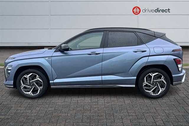 Hyundai KONA 1.6 h-GDi N Line SUV 5dr Petrol Hybrid DCT Euro 6 (s/s) (129 ps) Blue