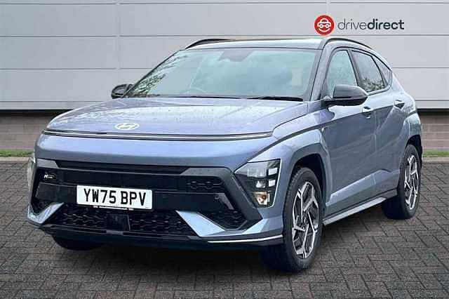 Hyundai KONA 1.6 h-GDi N Line SUV 5dr Petrol Hybrid DCT Euro 6 (s/s) (129 ps) Blue