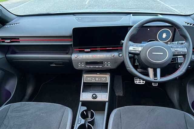 Hyundai KONA 65.4kWh N Line S SUV 5dr Electric Auto (218 ps) Silver