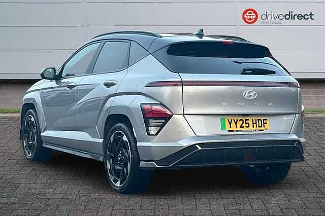 Hyundai KONA 65.4kWh N Line S SUV 5dr Electric Auto (218 ps) Silver