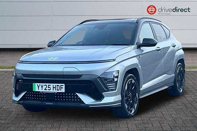 Hyundai KONA 65.4kWh N Line S SUV 5dr Electric Auto (218 ps) Silver