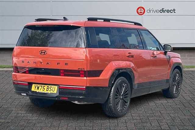 Hyundai SANTA FE 1.6 T-GDi 13.8kWh Calligraphy SUV 5dr Petrol Plug-in Hybrid Auto 4WD Euro 6 (s/s Orange