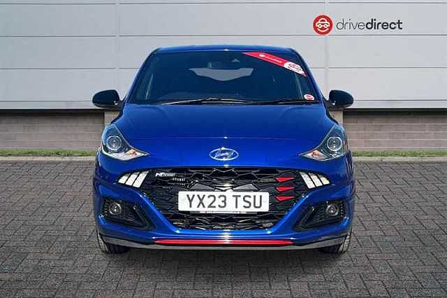 Hyundai I10 1.0 T-GDi N Line Hatchback 5dr Petrol Manual Euro 6 (s/s) (100 ps) Blue