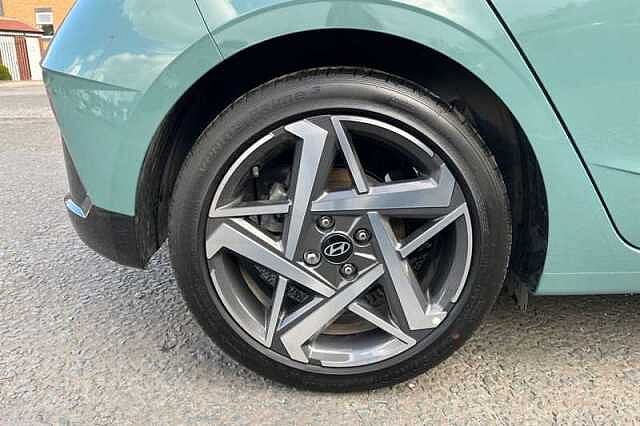 Hyundai I20 1.0 T-GDi Ultimate Hatchback 5dr Petrol Manual Euro 6 (s/s) (100 ps) Green