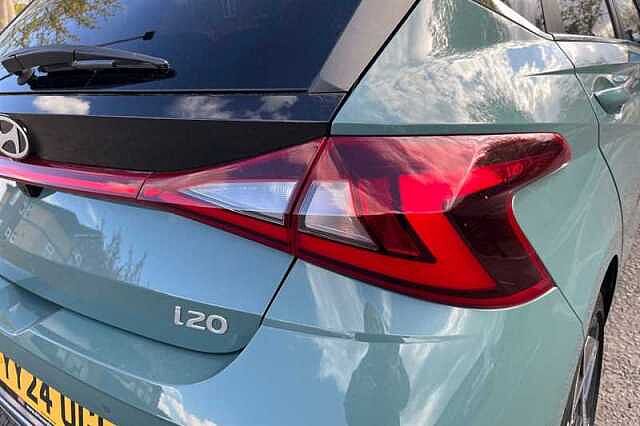 Hyundai I20 1.0 T-GDi Ultimate Hatchback 5dr Petrol Manual Euro 6 (s/s) (100 ps) Green