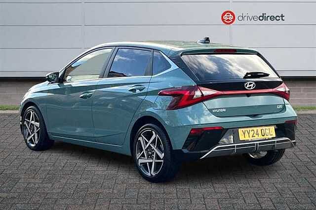 Hyundai I20 1.0 T-GDi Ultimate Hatchback 5dr Petrol Manual Euro 6 (s/s) (100 ps) Green