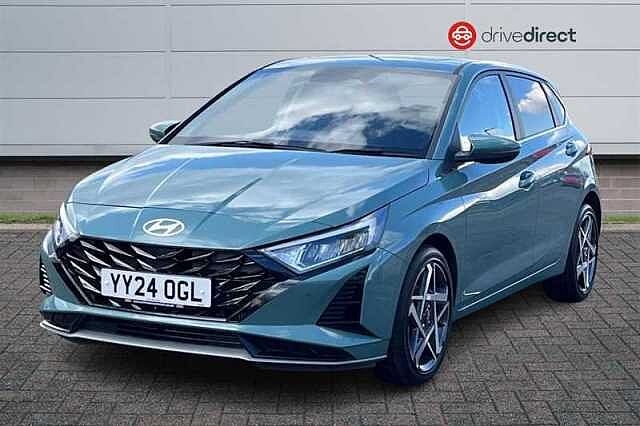 Hyundai I20 1.0 T-GDi Ultimate Hatchback 5dr Petrol Manual Euro 6 (s/s) (100 ps) Green
