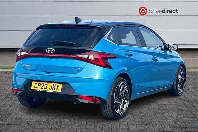 Hyundai I20 1.0 T-GDi MHEV Ultimate Hatchback 5dr Petrol Hybrid DCT Euro 6 (s/s) (100 ps) Black