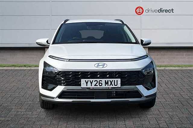 Hyundai BAYON 1.0 T-GDi Tech Line SUV 5dr Petrol DCT Euro 6 (s/s) (90 ps) White