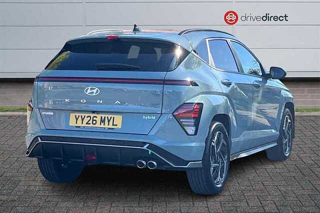 Hyundai KONA 1.6 h-GDi N Line S SUV 5dr Petrol Hybrid DCT Euro 6 (s/s) (138 ps)