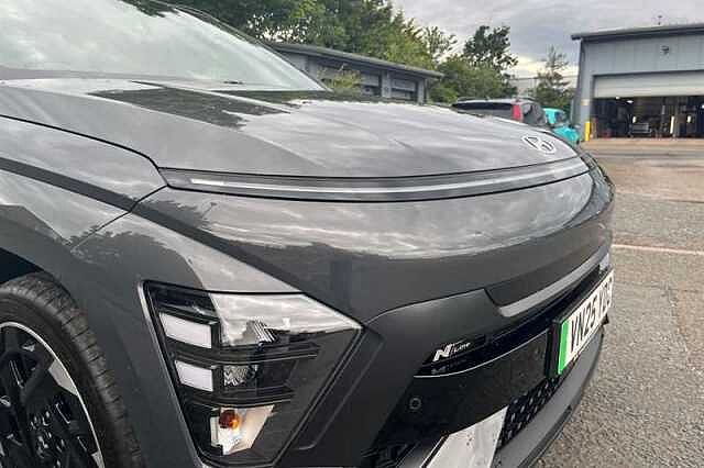 Hyundai KONA 65.4kWh N Line SUV 5dr Electric Auto (218 ps) Grey