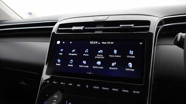 Hyundai TUCSON 1.6 T-GDi MHEV SE Connect SUV 5dr Petrol Hybrid DCT Euro 6 (s/s) (150 ps) Red