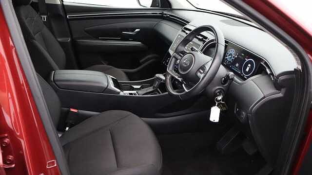 Hyundai TUCSON 1.6 T-GDi MHEV SE Connect SUV 5dr Petrol Hybrid DCT Euro 6 (s/s) (150 ps) Red