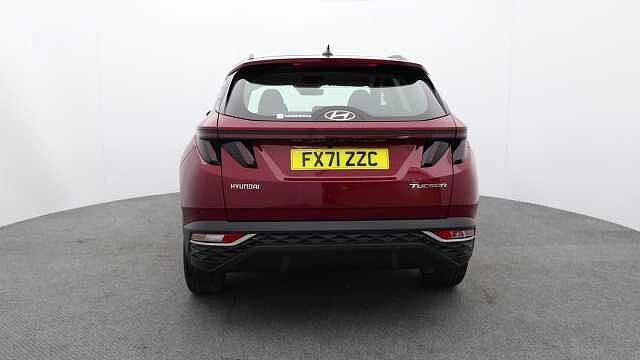 Hyundai TUCSON 1.6 T-GDi MHEV SE Connect SUV 5dr Petrol Hybrid DCT Euro 6 (s/s) (150 ps) Red