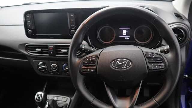 Hyundai I10 1.0 SE Connect Hatchback 5dr Petrol Manual Euro 6 (s/s) (67 ps) Blue