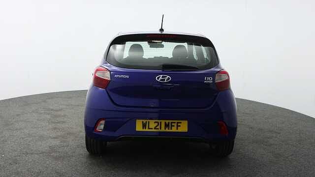 Hyundai I10 1.0 SE Connect Hatchback 5dr Petrol Manual Euro 6 (s/s) (67 ps) Blue