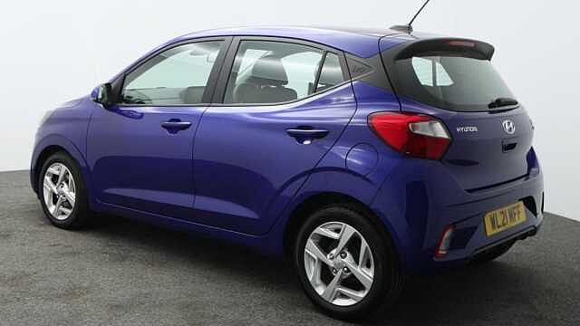Hyundai I10 1.0 SE Connect Hatchback 5dr Petrol Manual Euro 6 (s/s) (67 ps) Blue