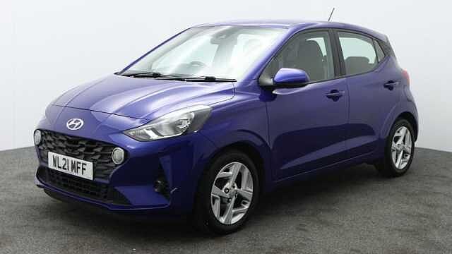 Hyundai I10 1.0 SE Connect Hatchback 5dr Petrol Manual Euro 6 (s/s) (67 ps) Blue