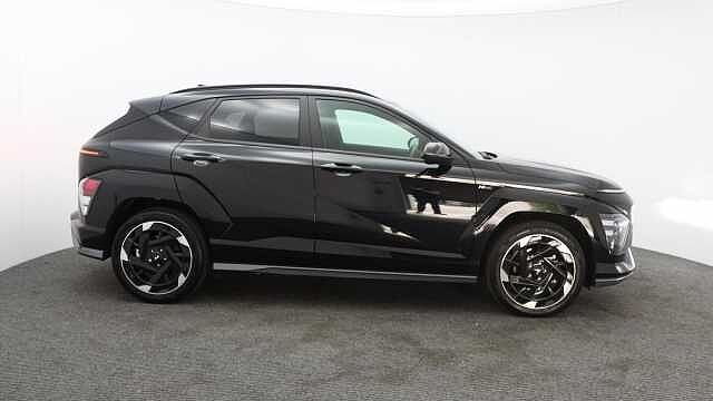 Hyundai KONA 65.4kWh N Line SUV 5dr Electric Auto (218 ps) Abyss Black