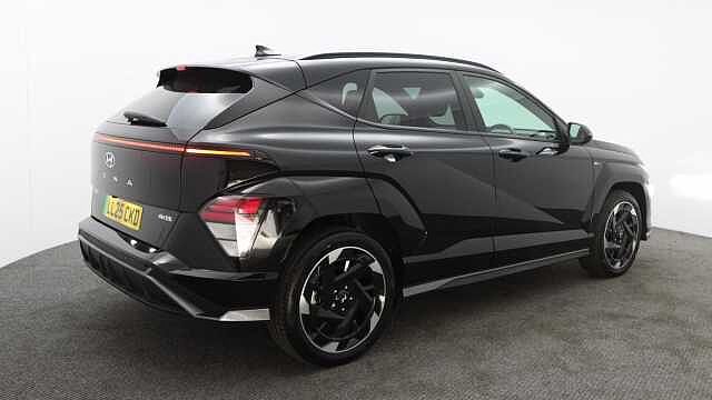 Hyundai KONA 65.4kWh N Line SUV 5dr Electric Auto (218 ps) Abyss Black