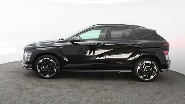 Hyundai KONA 65.4kWh N Line SUV 5dr Electric Auto (218 ps) Abyss Black