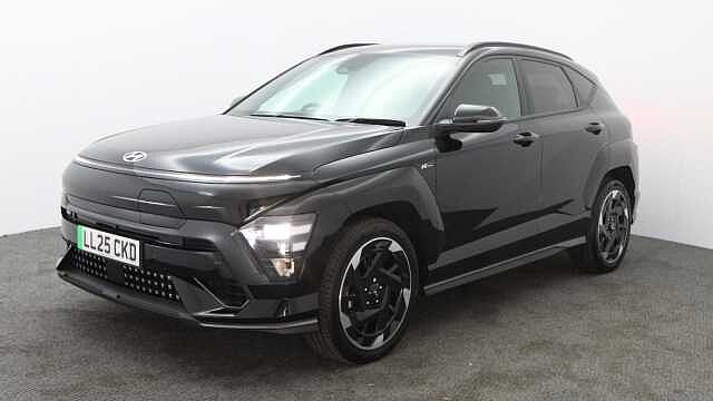 Hyundai KONA 65.4kWh N Line SUV 5dr Electric Auto (218 ps) Abyss Black