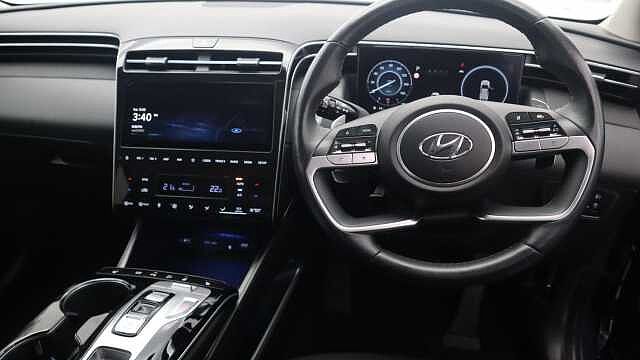 Hyundai TUCSON 1.6 h T-GDi Premium SUV 5dr Petrol Hybrid Auto Euro 6 (s/s) (230 ps) Blue