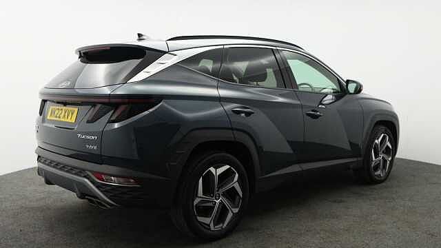 Hyundai TUCSON 1.6 h T-GDi Premium SUV 5dr Petrol Hybrid Auto Euro 6 (s/s) (230 ps) Blue