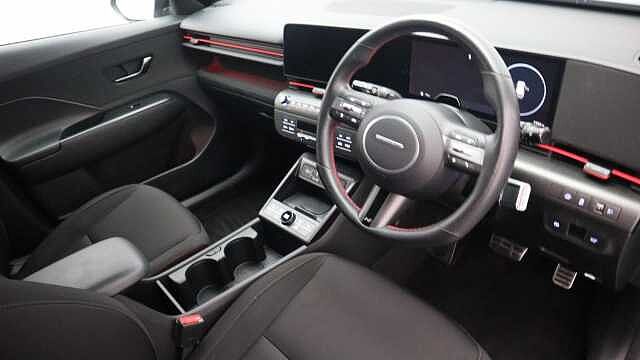 Hyundai KONA 1.6 h-GDi N Line SUV 5dr Petrol Hybrid DCT Euro 6 (s/s) (141 ps) Meta Blue