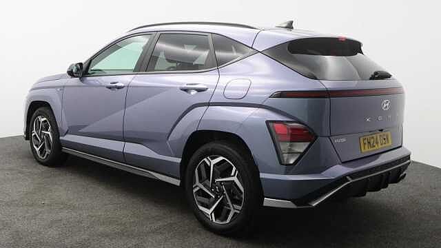 Hyundai KONA 1.6 h-GDi N Line SUV 5dr Petrol Hybrid DCT Euro 6 (s/s) (141 ps) Meta Blue
