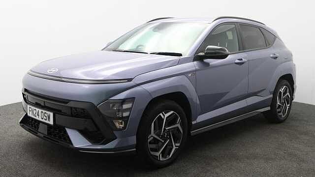 Hyundai KONA 1.6 h-GDi N Line SUV 5dr Petrol Hybrid DCT Euro 6 (s/s) (141 ps) Meta Blue