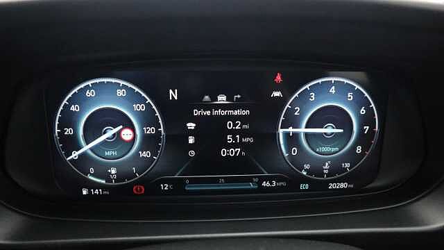 Hyundai I20 1.0 T-GDi MHEV Premium Hatchback 5dr Petrol Hybrid Manual Euro 6 (s/s) (100 ps) Grey