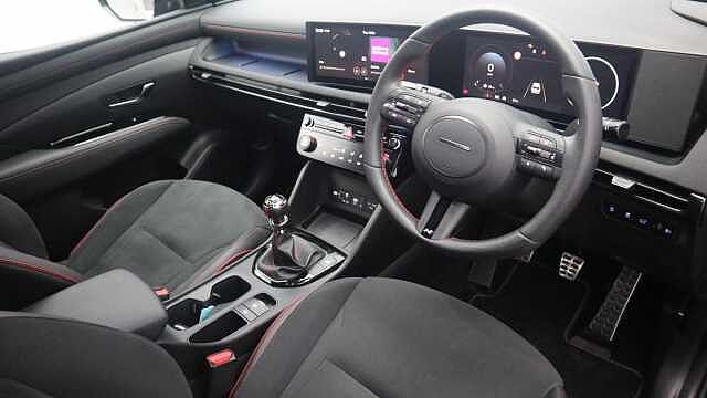 Hyundai TUCSON 1.6 T-GDi N Line SUV 5dr Petrol Manual Euro 6 (s/s) (160 ps) Black