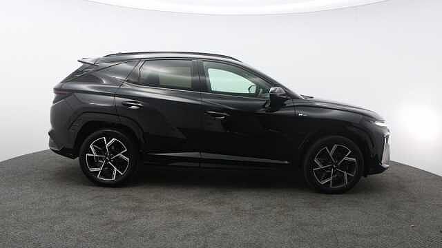 Hyundai TUCSON 1.6 T-GDi N Line SUV 5dr Petrol Manual Euro 6 (s/s) (160 ps) Black