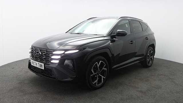 Hyundai TUCSON 1.6 T-GDi N Line SUV 5dr Petrol Manual Euro 6 (s/s) (160 ps) Black