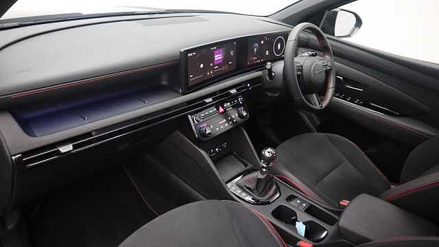 Hyundai TUCSON 1.6 T-GDi N Line SUV 5dr Petrol Manual Euro 6 (s/s) (160 ps) Black