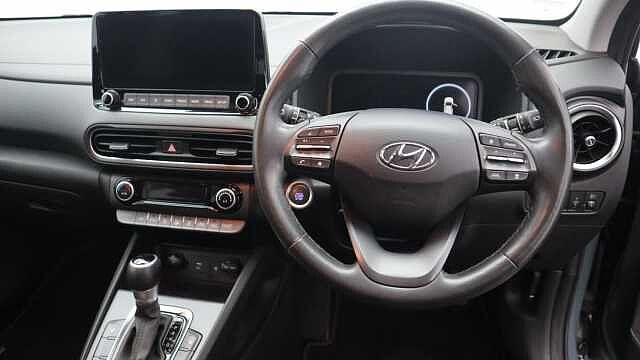 Hyundai KONA 1.6 h-GDi Premium SUV 5dr Petrol Hybrid DCT Euro 6 (s/s) (141 ps) Green