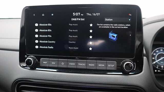 Hyundai KONA 1.6 h-GDi Premium SUV 5dr Petrol Hybrid DCT Euro 6 (s/s) (141 ps) Green