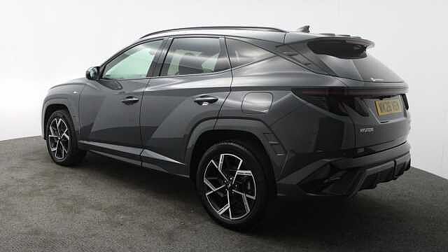 Hyundai TUCSON 1.6T N Line SUV 5dr Petrol Hybrid Auto Euro 6 (s/s) (239 ps) Grey