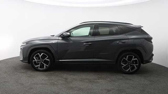 Hyundai TUCSON 1.6T N Line SUV 5dr Petrol Hybrid Auto Euro 6 (s/s) (239 ps) Grey