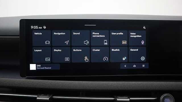 Hyundai TUCSON 1.6T Hybrid Black Line SUV 5dr Petrol Hybrid Auto Euro 6 (s/s) (239 ps) Grey
