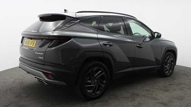Hyundai TUCSON 1.6T Hybrid Black Line SUV 5dr Petrol Hybrid Auto Euro 6 (s/s) (239 ps) Grey