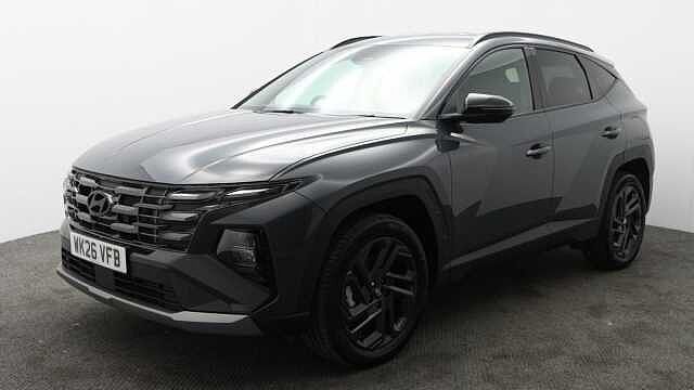 Hyundai TUCSON 1.6T Hybrid Black Line SUV 5dr Petrol Hybrid Auto Euro 6 (s/s) (239 ps) Grey
