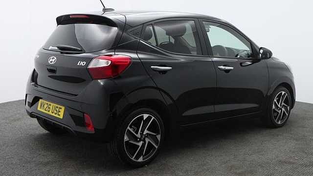 Hyundai I10 1.2 Premium Hatchback 5dr Petrol Auto Euro 6 (s/s) (79 ps) Black