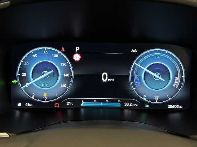 Hyundai SANTA FE 1.6 TGDi Hybrid Ultimate 5dr 4WD Auto Green