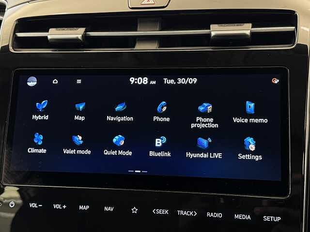 Hyundai TUCSON 1.6 TGDi Hybrid 230 Premium 5dr 2WD Auto Red